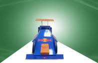 ورق مقوى نقطة بيع عرض حامل قفص عرض نموذج ل ريد بول سباق سيارة