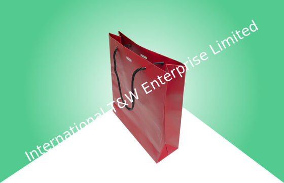 سعر جيد حقائب تسوق ورقية قوية مع مقبضات شعار مخصص الانترنت