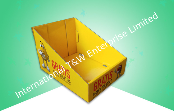 شراء لامعة M & Ms الشوكولاته كرتون الكرتون المضلع مخصص online manufacture