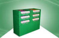 الأخضر كرتون البليت عرض للعناية بالبشرة المنتجات مع 6 الصواني