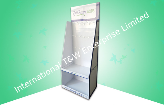 شراء OEM / ODM POS عرض تقف ، عرض الكرتون المضلع الطابق مع خطاف / رفوف online manufacture