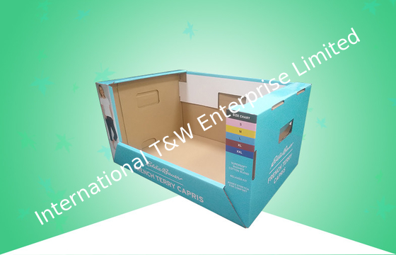شراء علب الكرتون المكدسة لوحات عرض ذات جدران مزدوجة مساحة كبيرة لبيع الأزياء online manufacture
