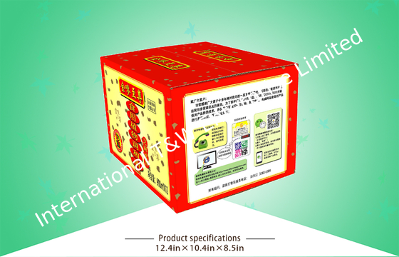 شراء 0C أوفست قابل للتحلل الحيوي ورق مموج مربع مزدوج الجدار SGS online manufacture