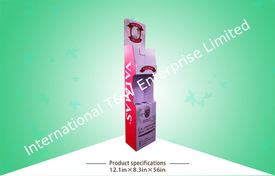 شراء تقف Ecomonic POP Cardboard Wine Display مع تصميم تجميع سهل online manufacture