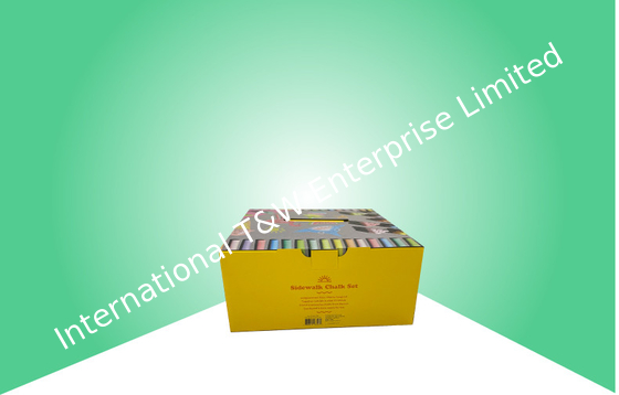 شراء صناديق تغليف الورق المموج اللامع لطباشير الرصيف online manufacture