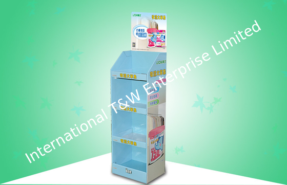 سعر جيد 100% Eco Friendly Corrugate Cardboard Display Stands Promoting Insect Resistant Hygroscopic Package الانترنت