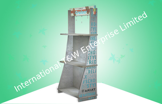 سعر جيد Heavy-duty Falconboard/ Honeycomb Board Free Standing Display Units For Selling Sports Shoes الانترنت