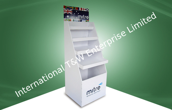 سعر جيد 5 Shelf Cardboard Display Stands , Free Standing Cardboard Displays For Mixture Products الانترنت