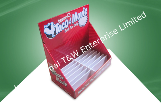 سعر جيد Red Cardboard Countertop Displays Cardboard Tabletop Display Box for Adult Products الانترنت