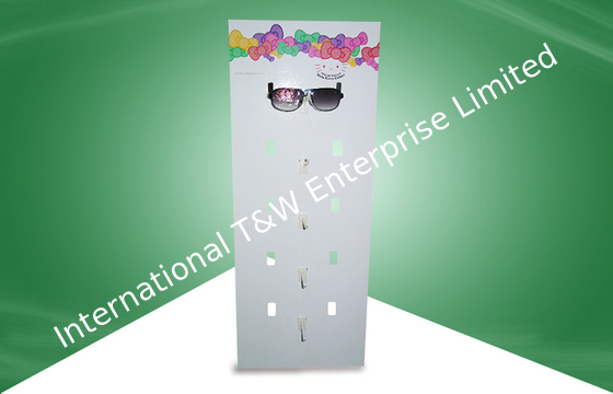 سعر جيد 4 Color CMKY Offset Printing POP Cardboard Display Standee for Sunglasses Hanging الانترنت