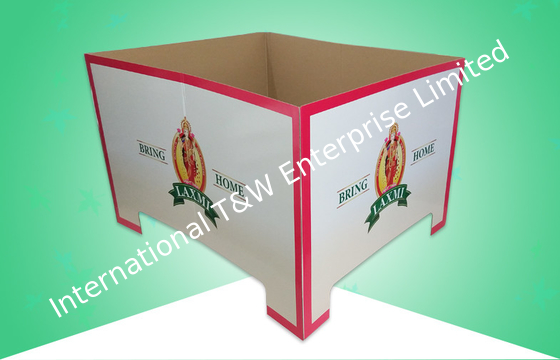 وول مارت كامل الحجم من الورق المقوى البليت تنورة ، عرض البليت التجزئة للأغذية / الوجبات الخفيفة