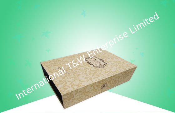 سعر جيد حزمة مسطح تصميم علب الهدايا الكرتون ، وصناديق الهدايا الزخرفية مع النقش الانترنت
