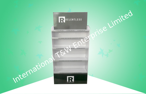 سعر جيد 5 الجرف POP كرتون عرض تقف CMYK طباعة أوفست للعناصر الرعاية الصحية / الملابس الانترنت