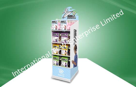 سعر جيد Beautiful Four-shelf POS Cardboard Displays Glossy Lamination for Electronic Products الانترنت