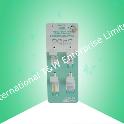 سعر جيد 4C طباعة 350gsm CCNB كرتون شماعات عرض لفرشاة الأسنان الانترنت
