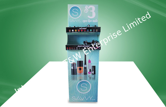 سعر جيد Two Tier Double Face Show Food Display Stands 4 Colors Offset Printing الانترنت
