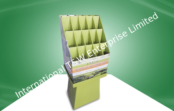سعر جيد OEM / ODM  Fragrant Oil Corrugated Cardboard Dump Bins Cardboard Display Units with CMYK or Pantone الانترنت