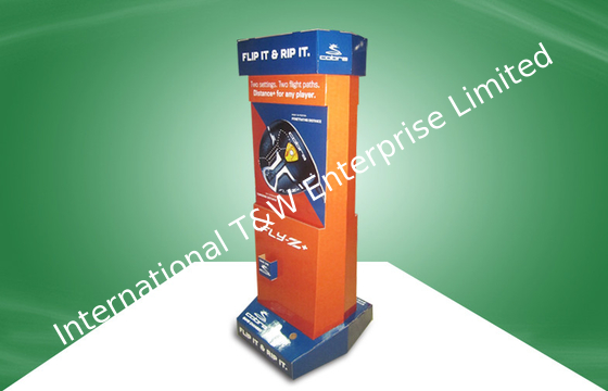 سعر جيد Lanimation Golf Pole Corrugated Cardboard Display Stands With Eye - catching Design الانترنت